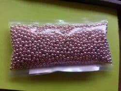Pink Round Beads
